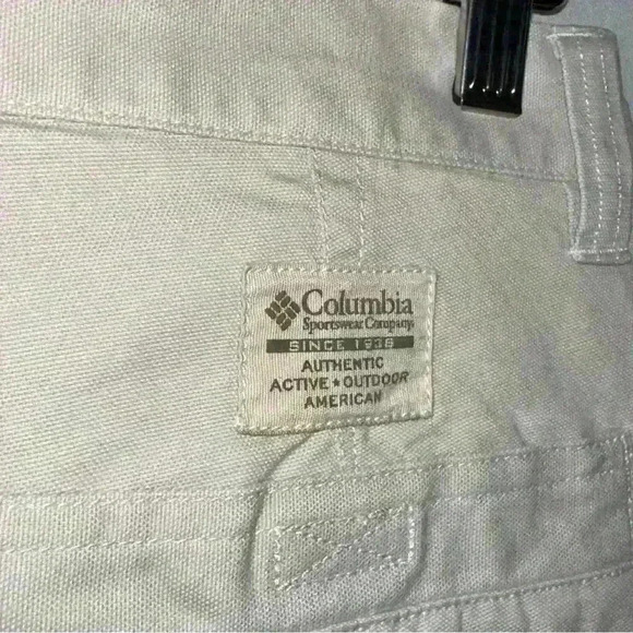 Columbia women’s tan Capri 100% cotton size 8 - Picture 5 of 8